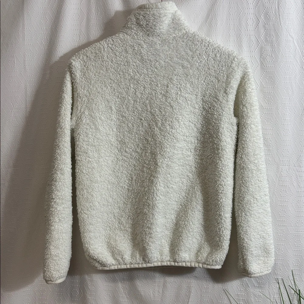 Patagonia Los Gatos Sweater - 1/4 Zip White Pullover - Picture 7 of 7
